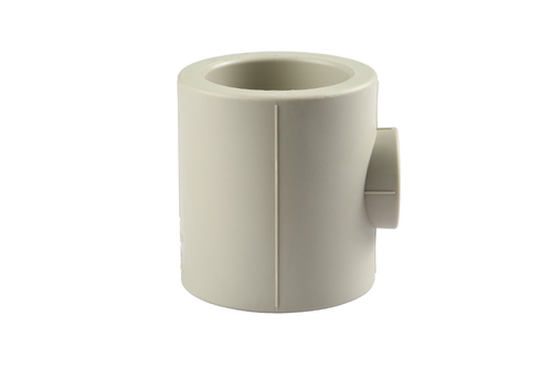 正镶白PPH异径三通(DIN)