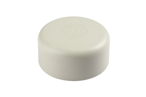 正镶白PPH管帽(DIN)