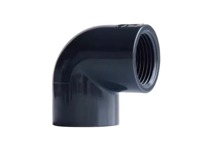 正镶白内丝弯头