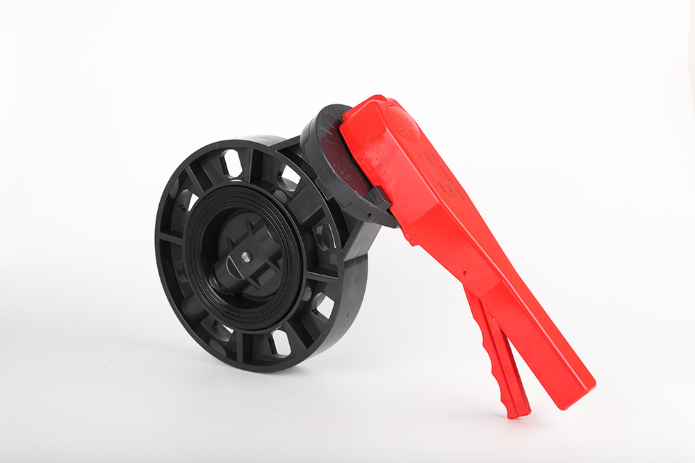 正镶白手柄蝶阀